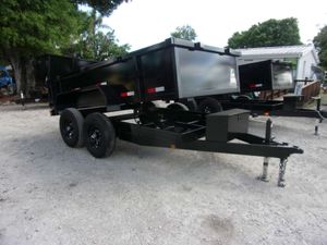 New 2025 Taylor 6 x 12 Low Side Dump 12k Trailer